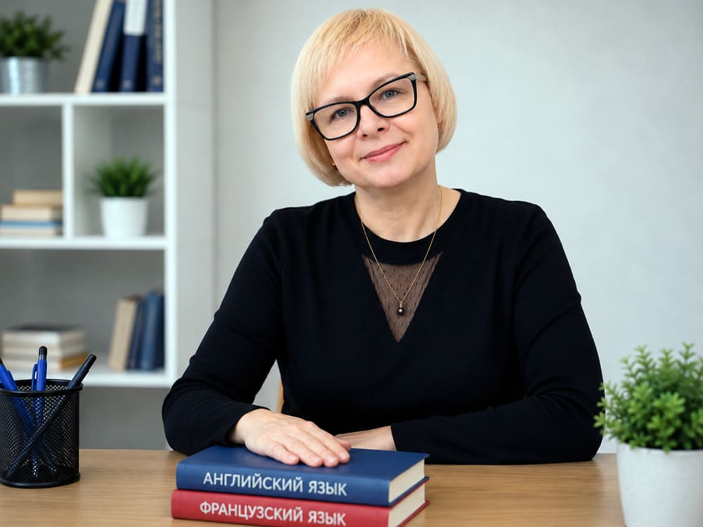 Ольга — преподаватель английского и французского языков