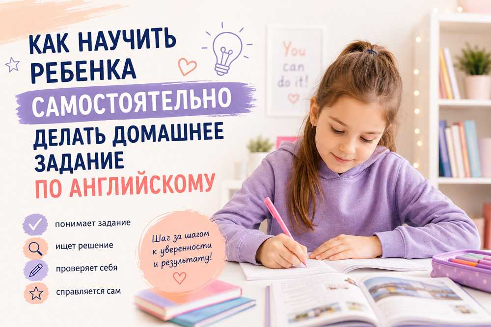 Как перестать делать английский вместе с ребенком: путь к самостоятельности