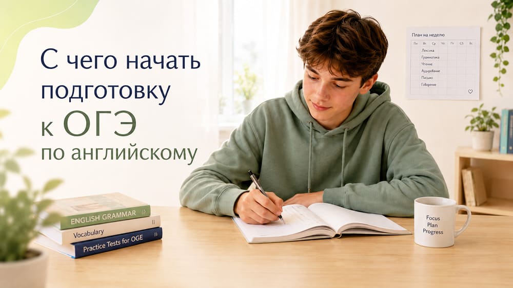 С чего начать подготовку к ОГЭ по английскому языку