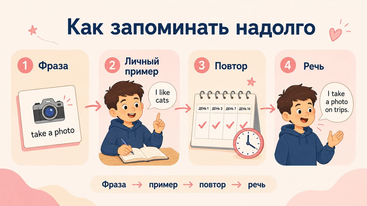 Как запоминать надолго?