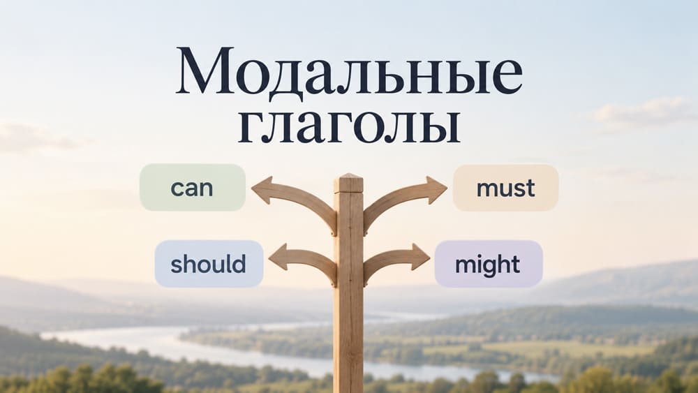 Модальные глаголы в английском языке: can, must, should и might